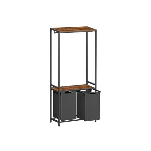 VASAGLE Wasmand Kapstok 2 Vakken | Retour Deal | Bespaar 40%, Huis en Inrichting, Woonaccessoires | Kapstokken, 150 tot 200 cm