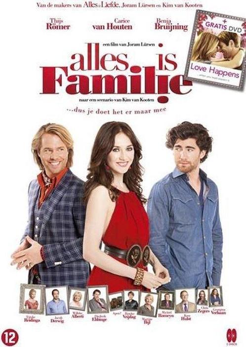 Alles is familie met bonus film love happens (dvd nieuw), Cd's en Dvd's, Dvd's | Actie, Ophalen of Verzenden