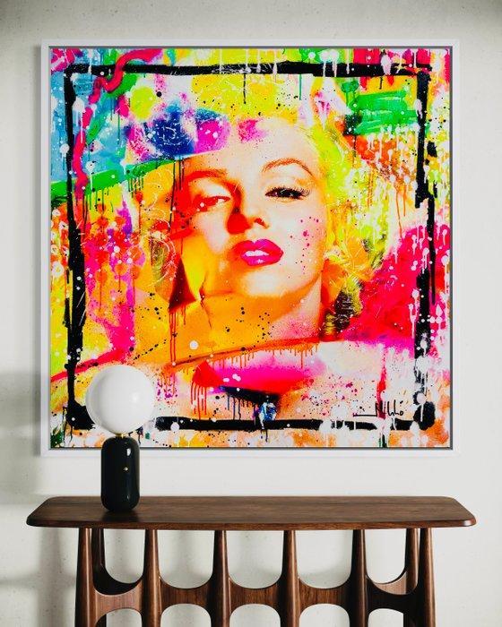 Mikko - Marilyn Monroe Holographic Wrap - XL, Antiek en Kunst, Kunst | Schilderijen | Modern