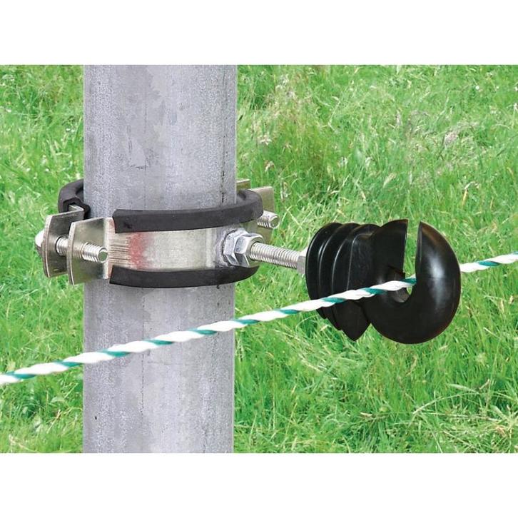 Bevestigingsring v. 35-70 mm ronde palen ( prijs per stuk ), Dieren en Toebehoren, Stalling en Weidegang