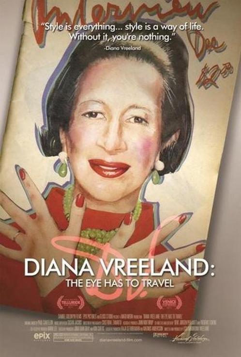 Diana Vreeland - The Eye Has To Travel (dvd tweedehands, Cd's en Dvd's, Dvd's | Actie, Ophalen of Verzenden