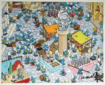 Les Schtroumpfs - Miguel Diaz (Artist) - Autograph, Photo, Nieuw