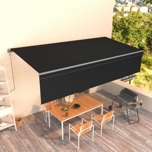 vidaXL Luifel automatisch uittrekbaar met rolgordijn 6x3 m, Jardin & Terrasse, Protection solaire, Envoi