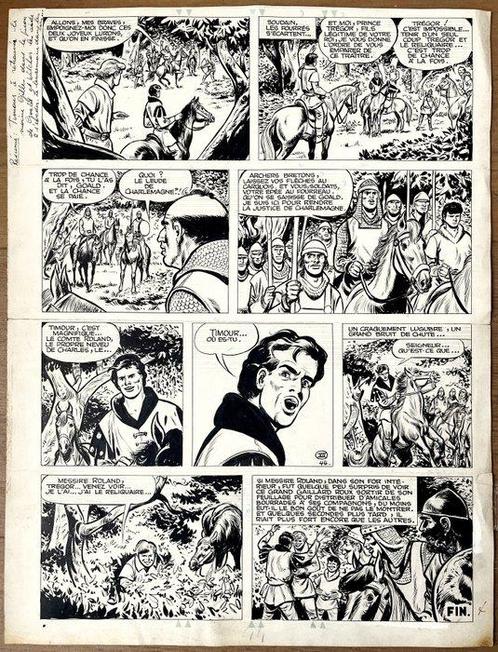 Sirius - 1 Original page - Les Timour T12 - Timour dArmor -, Livres, BD