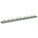vidaXL Gabion plantenbak verhoogd 360x30x10 cm, Tuin en Terras, Bloempotten, Verzenden, Nieuw