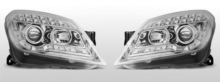 koplampen Devil Eyes | Opel Astra H 2004-2010 | chroom, Auto-onderdelen, Verlichting, Nieuw, Verzenden
