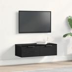 vidaXL Zwarte Eiken Wandkast 68x30x20 cm - Gemaakt uit, Huis en Inrichting, Verzenden, Nieuw
