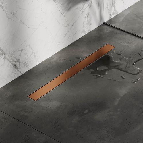 Aanbieding: Douchegoot Brauer Koper Inclusief Vloerflens, Doe-het-zelf en Bouw, Sanitair, Douche, Nieuw, Ophalen of Verzenden