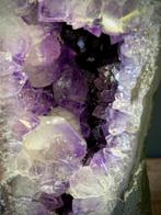 amethist Geode - Hoogte: 24 cm - Breedte: 14 cm- 6.3 kg -