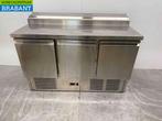 Saladette en acier inoxydable 3 portes 137 cm 230V Horeca, Zakelijke goederen, Verzenden, Nieuw in verpakking