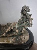 Sculpture, Senza titolo - 41 cm - peltro, Antiek en Kunst