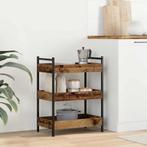 vidaXL Keuken Trolley Oud hout 50 x 30 x 70 cm Bewerkt hout, Verzenden, Nieuw