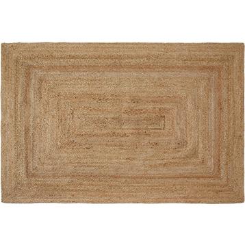 tectake Handgeweven vloerkleed Glim van jute, boho-stijl - 1, Verzenden