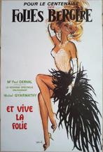 Alain Aslan - 2 Poster Folies Bergere Paris - Jaren 1970