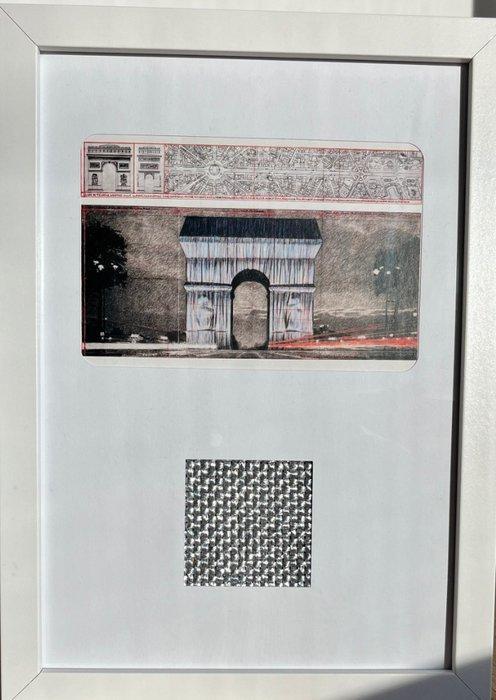 Christo & Jeanne-Claude (1935-2020) - Arc de Triomphe, Antiek en Kunst, Antiek | Overige Antiek