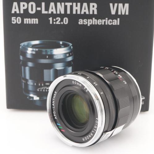 Voigtlander APO-Lanthar 50mm F/2 Aspherical VM occasion, Audio, Tv en Foto, Foto | Lenzen en Objectieven, Zo goed als nieuw, Verzenden