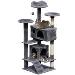 Avalo Krabpaal Voor Katten Met 7 Niveaus - 137x50x50 CM -, Verzenden