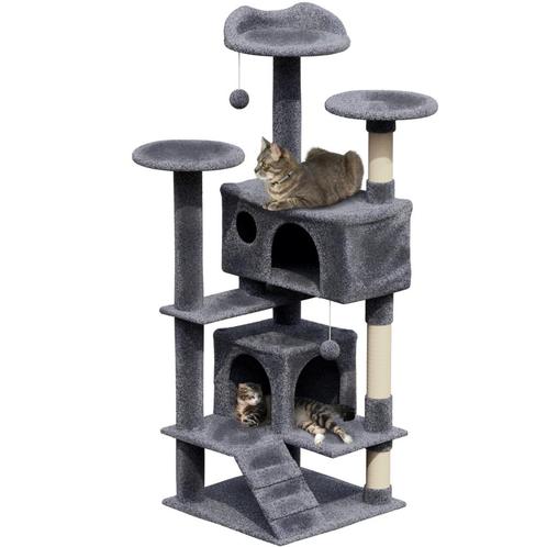 Avalo Krabpaal Voor Katten Met 7 Niveaus - 137x50x50 CM -, Animaux & Accessoires, Accessoires pour chats, Envoi