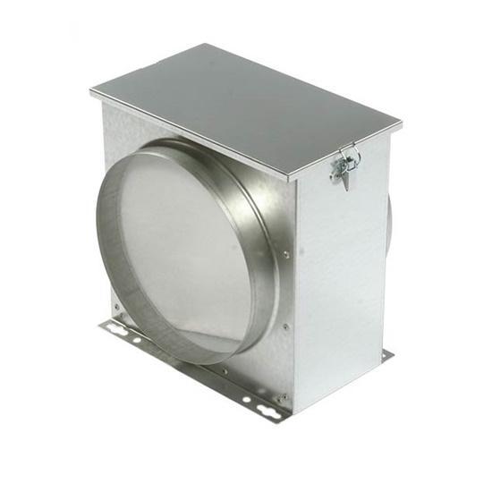 Luchtfilterbox met vliesfilter Ø 400 mm, Doe-het-zelf en Bouw, Ventilatie en Afzuiging, Verzenden