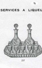 St. Louis - Tafelservies - Kristal, Antiek en Kunst