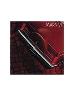 1981 LINCOLN CONTINENTAL MARK VI BROCHURE ENGELS (USA)