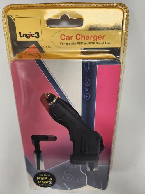 Logic 3 Car Charger NIEUW geseald Playstation Portable, Consoles de jeu & Jeux vidéo, Consoles de jeu | Sony Portables | Accessoires