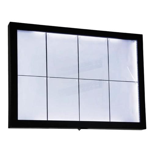 Menukast | BLACK STAR XXL | Zwart | 8x A4 | Verlicht |, Zakelijke goederen, Horeca | Keukenapparatuur, Nieuw in verpakking, Verzenden