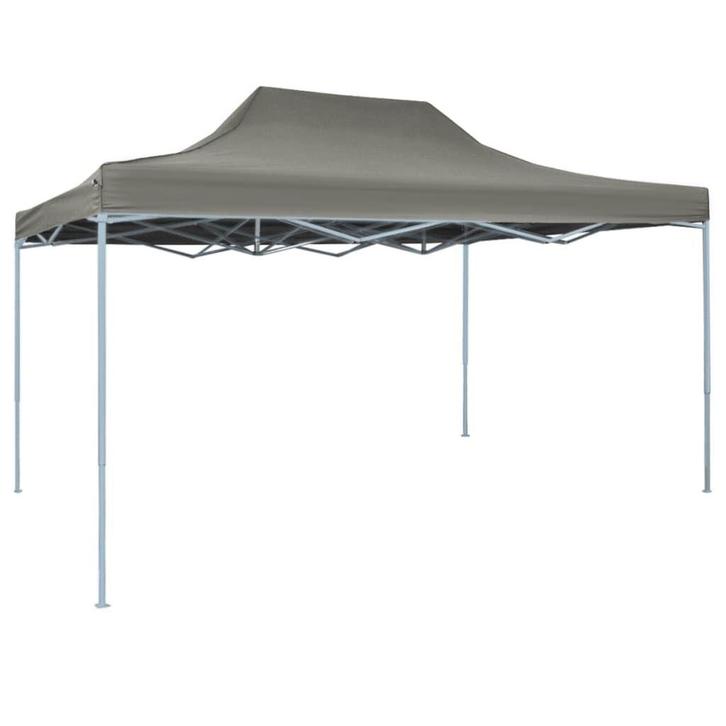 Tent Antraciet | OP = OP | 46% Voordeel (partytent), Tuin en Terras, Partytenten, Minder dan 4 meter, Minder dan 5 meter, Opvouwbaar