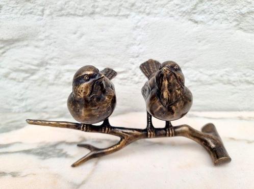 Figurine - Verliefde vogels - Bronze, Antiek en Kunst, Kunst | Designobjecten