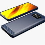 Xiaomi Poco X3 NFC Hoesje - Carbon Fiber Textuur Shockproof, Nieuw, Verzenden