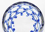 Otto Prutscher-Art Deco Cobalt Crystal Glass Bowl, 1920 -