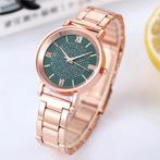 Horloge Luxe Dames - Anoloog Kwarts Uurwerk voor Vrouwen, Verzenden, Nieuw, HEZHUKEJI