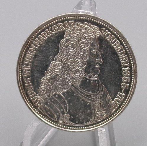 Duitsland, Bondsrepubliek 5 Mark 1955 G MARKGRAF VON BADEN, Postzegels en Munten, Munten | Europa | Niet-Euromunten