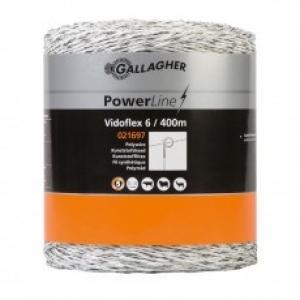 Gallagher vidoflex 6 powerline wit 400m, Animaux & Accessoires, Box & Pâturages