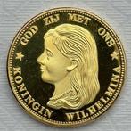 Nederland. 2017 Herslag, 10 Gulden Wilhelmina  (Zonder