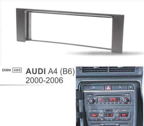 FACADE AUTORADIO 1DIN POUR AUDI A4 B6 01-04, Auto diversen, Autoradio's, Verzenden
