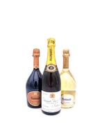 Ruinart, Brut Tradition, Brut Rosé & Brut Blanc de Blancs -, Verzamelen, Wijnen, Nieuw