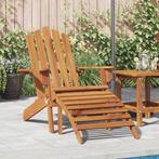 Adirondack stoel inklapbaar | OP = OP | 40% Voordeel, Tuin en Terras, Verzenden, Nieuw, Hout, Inklapbaar