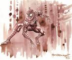 Martin R.R. - Spider-Man - Wine Art - Original Painting - 50, Boeken, Stripverhalen, Nieuw