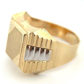 Handmade - Bague - Anello - 7 g - 18 carats Or blanc, Or