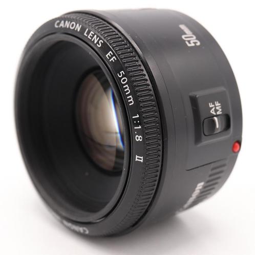Canon EF 50mm F/1.8 II | Tweedehands, Audio, Tv en Foto, Foto | Lenzen en Objectieven, Zo goed als nieuw, Verzenden