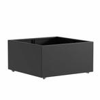 Aluminium plantenbak 120x120x60cm - Met wielen, Nieuw, Vierkant, Metaal, Tuin