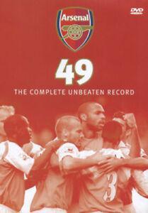 Arsenal FC: 49 - The Complete Unbeaten Record DVD (2004), Cd's en Dvd's, Dvd's | Overige Dvd's, Zo goed als nieuw, Verzenden