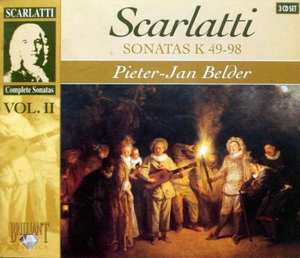 Scarlatti - Pieter-Jan Belder - Sonatas K 49-98, Cd's en Dvd's, Cd's | Pop, Gebruikt, Verzenden