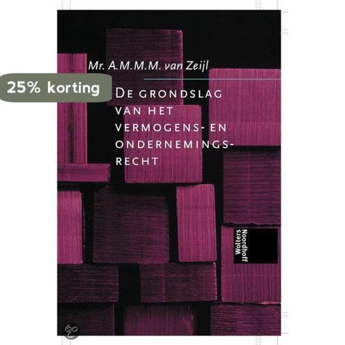 Grondslag vermogens- en ondernemingsrecht 9789001984342, Boeken, Schoolboeken, Gelezen, Verzenden