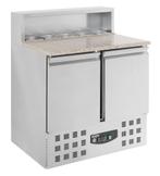 CombiSteel pizzawerkbank 2-deurs 230L graniet, Ophalen of Verzenden, Nieuw