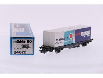 Schaal H0 Märklin 84670 Container Wagen Märklin Magazin 1., Ophalen of Verzenden, Overige typen