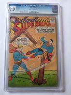 Superman #134 - 1 Graded comic - 1960 - CGC 3, Boeken, Nieuw