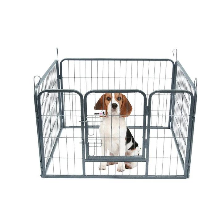 MaxxPet Puppyren 79x61cm - Konijnenren - 4 kennelpanelen, Dieren en Toebehoren, Hondenbenches, Nieuw, Ophalen of Verzenden