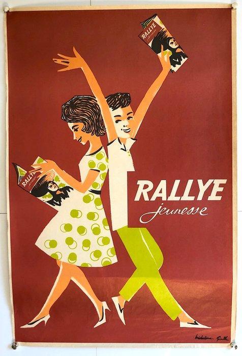 Micheline Guth - Micheline Guth - Rallye jeunesse - affiche, Antiek en Kunst, Kunst | Designobjecten